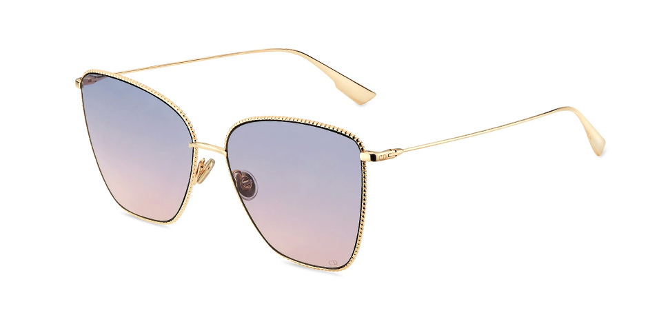 Christian Dior Dior Society 1 GoldBlue Womens Sunglasses